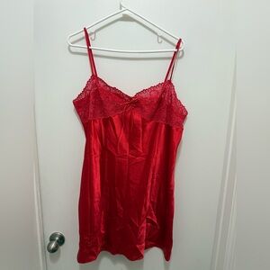 Morgan Taylor Scarlet Lace Chemise